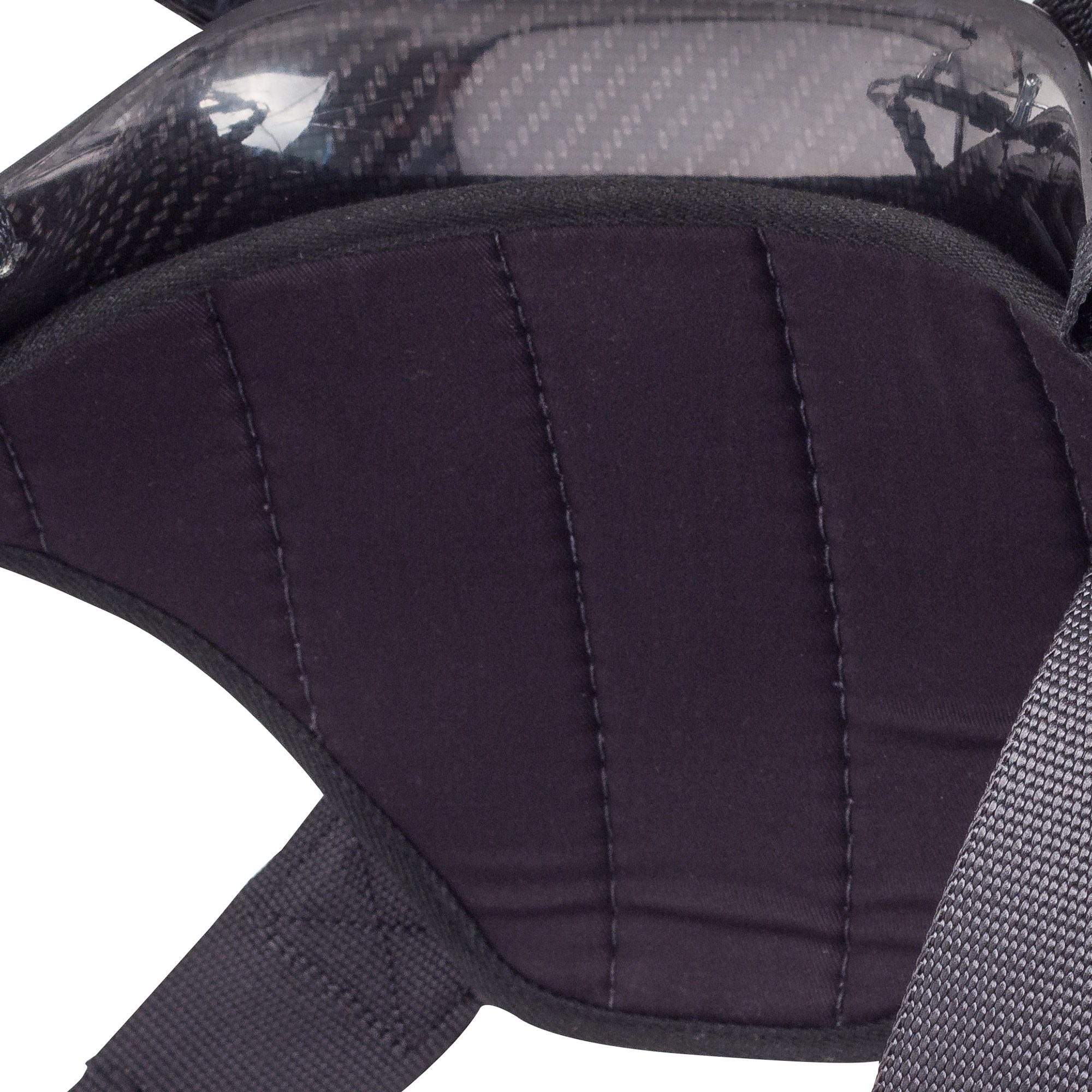 Simpson HYBRID PRO LITE защита головы и шеи (под стандартные клипсы), карбон, р-р S
