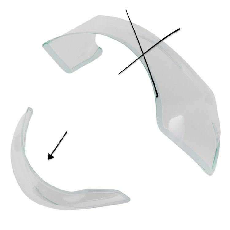 Arai спойлер передний (для GP-6/CK-6/SK-6), белый