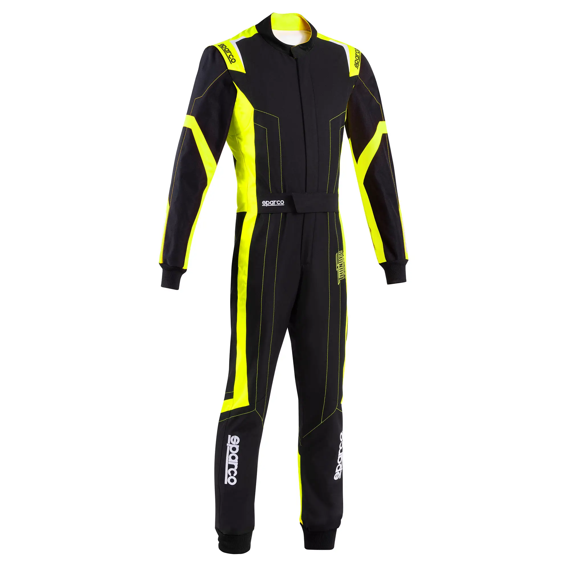 Sparco THUNDER ADVANCED комбинезон для картинга, XS, черно-желтый