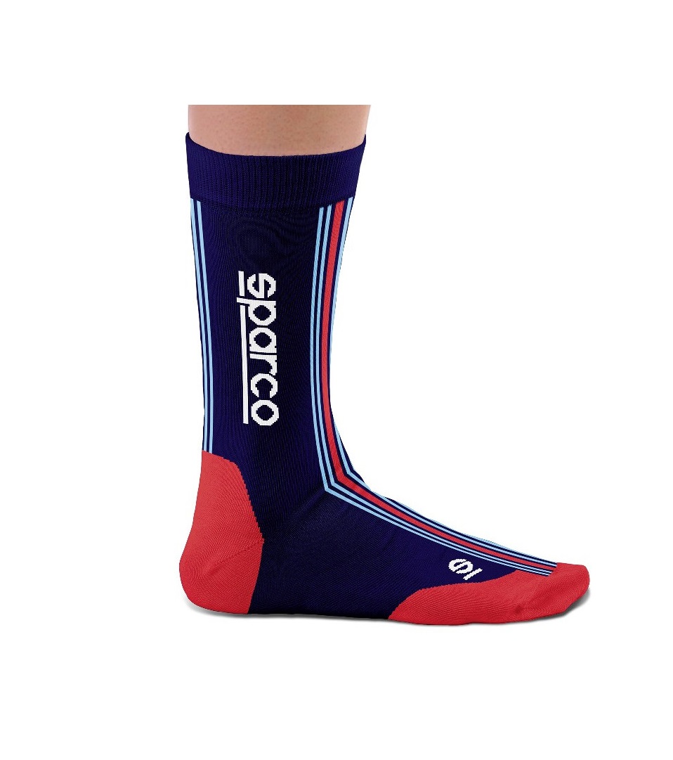 Sparco MARTINI RACING носки, синий, 36-40