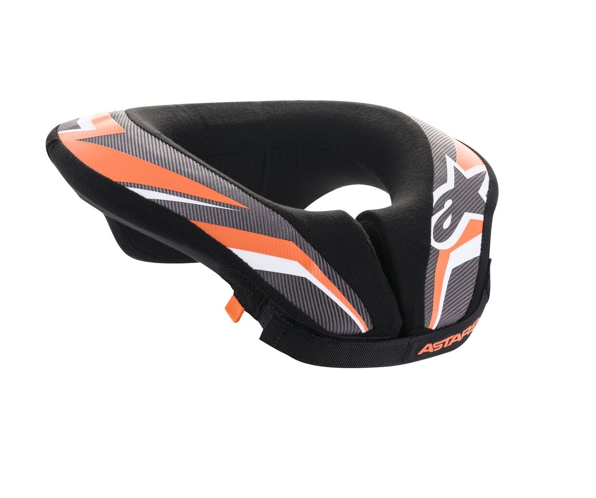 Alpinestars SEQUENCE защита шеи для картинга, L/XL, оранжевый/черный