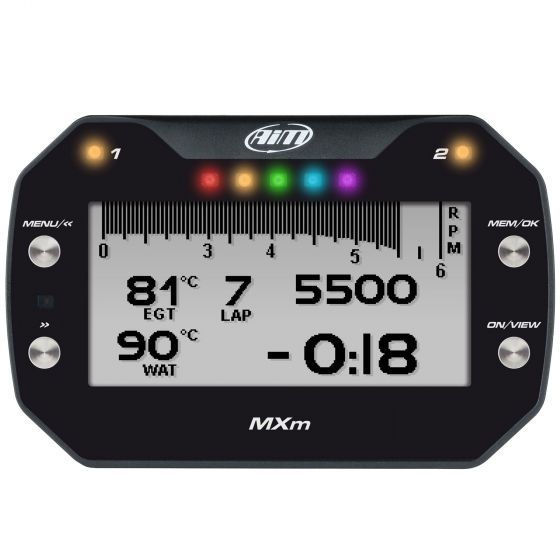 AIM MXm щиток приборов + телеметрия (4.0 м. кабель GPS)