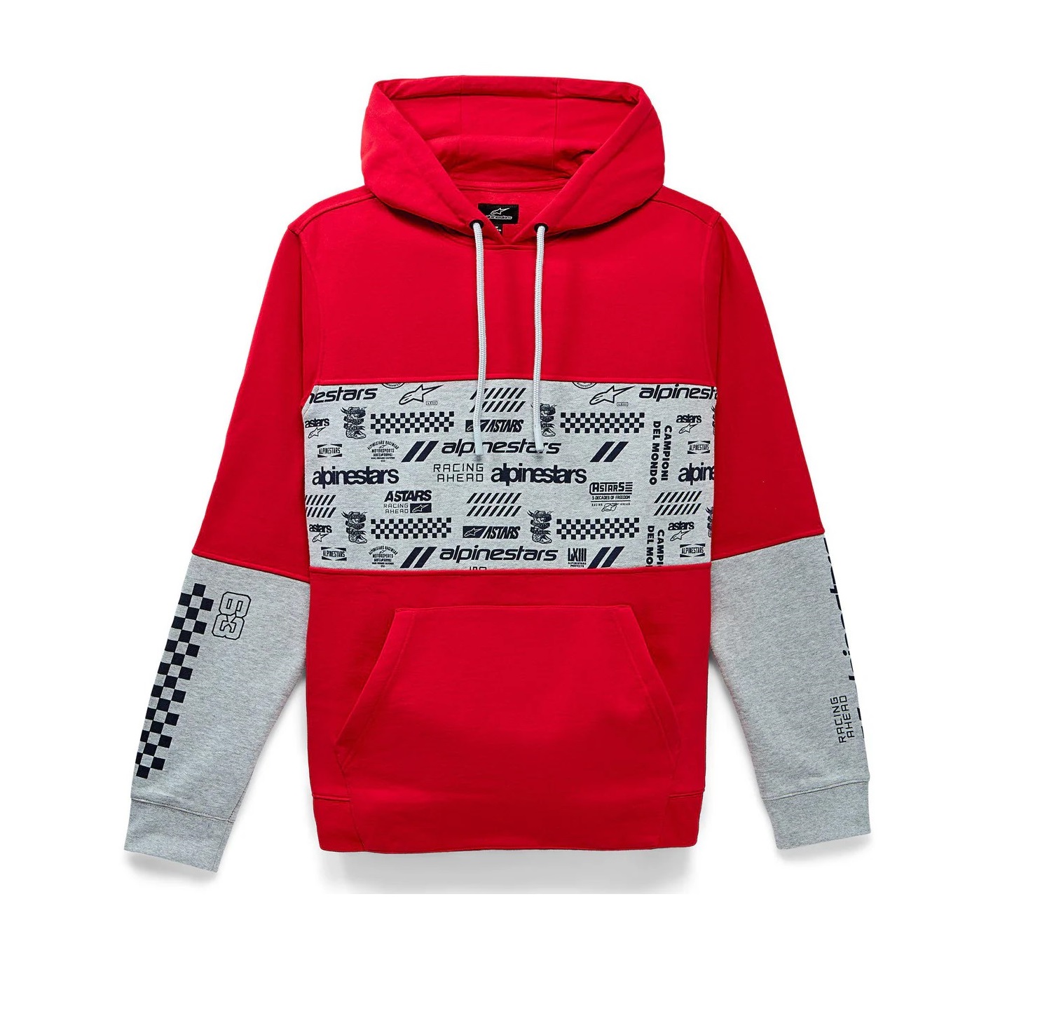 Alpinestars CHAOS худи, красный, S