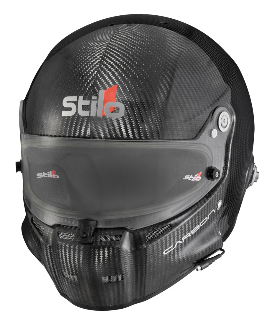 Stilo ST5F CARBON шлем для автоспорта (HANS), карбон, FIA 8859, р-р 59