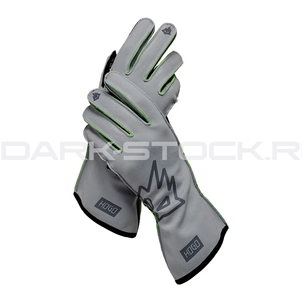 HOGO N2 Перчатки для картинга, XS, серые