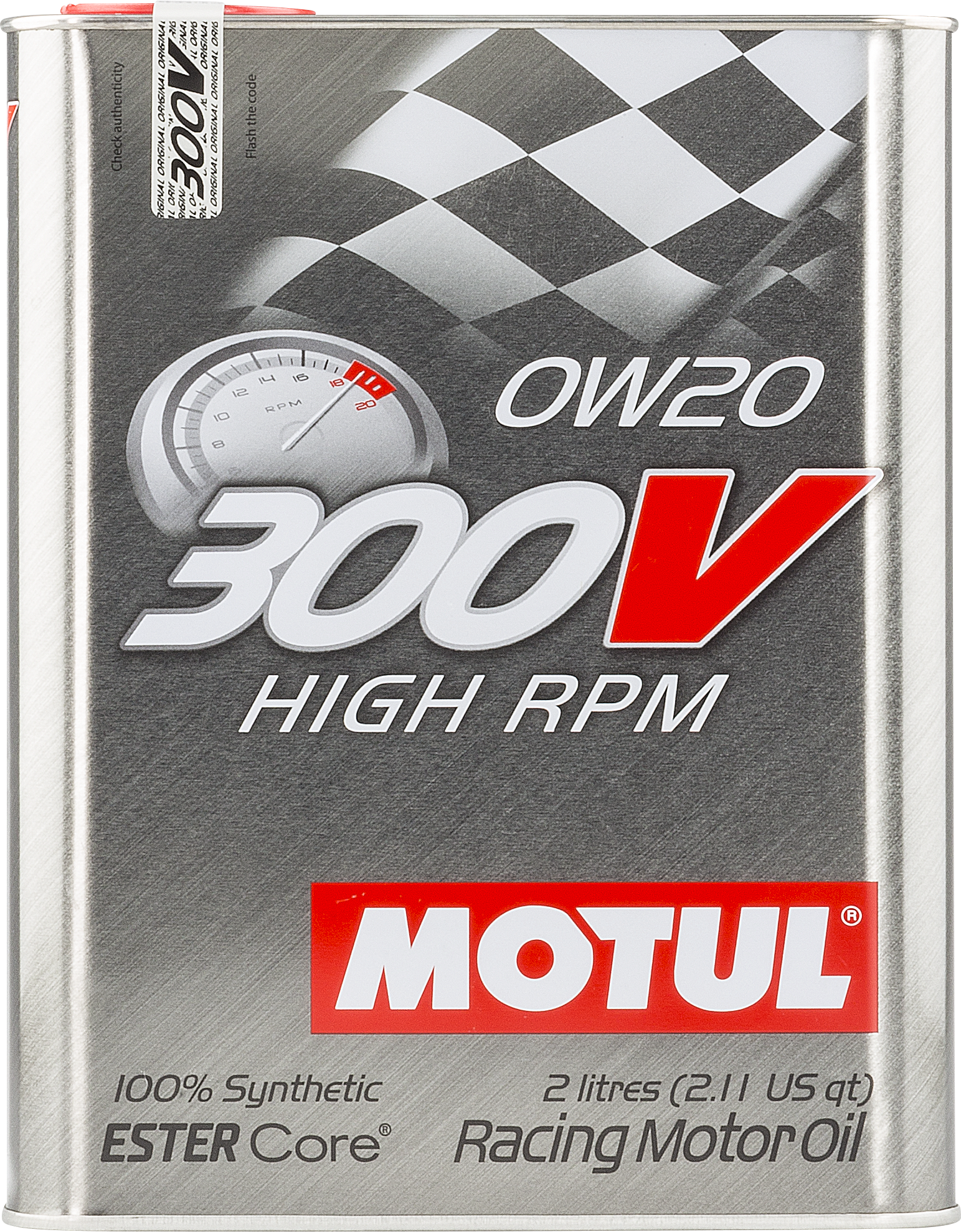 MOTUL 300V HIGH RPM масло моторное (0W20/2 л.)
