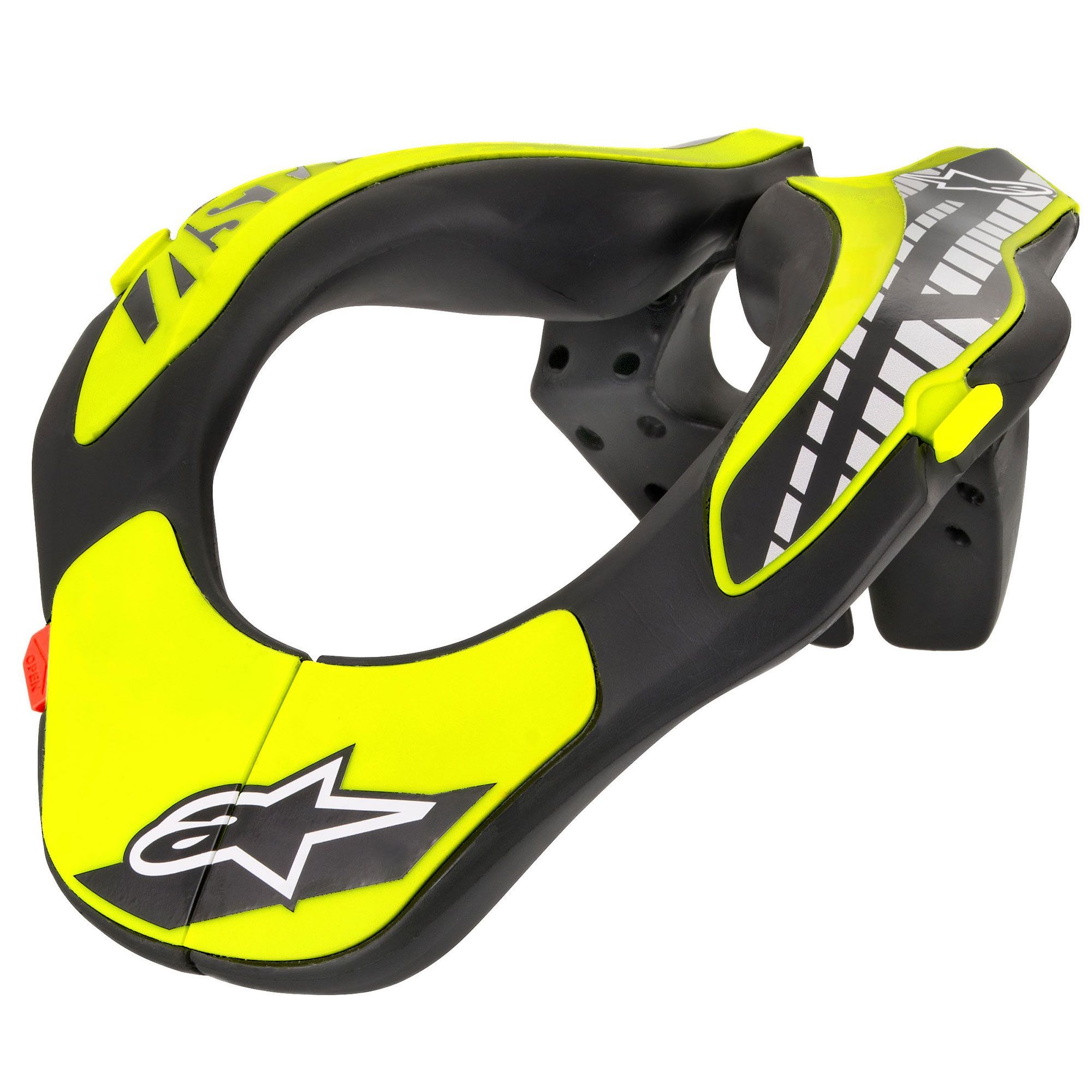 Alpinestars защита шеи для картинга детская, черный/желтый