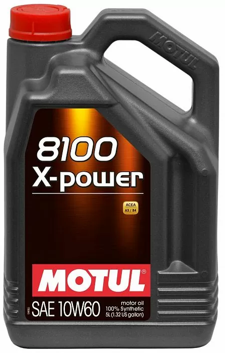 MOTUL 8100 X-POWER масло моторное (10W60/5 л.)