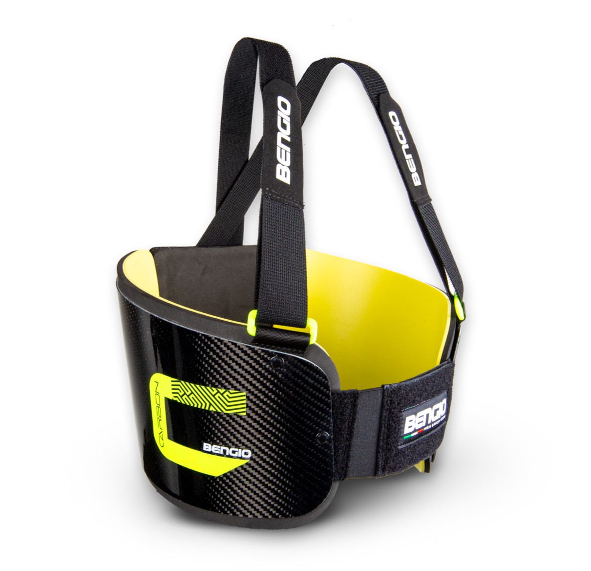 Bengio Bumper Carbon защита ребер для картинга, XXL, черный