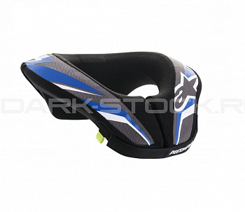 Alpinestars SEQUENCE защита шеи для картинга, S/M, детская, черный/синий
